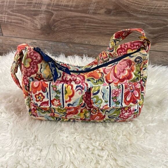 Vera Bradley Hope Garden Maggie Hobo Purse Retired Pattern Floral Cottagecore - Picture 5 of 10